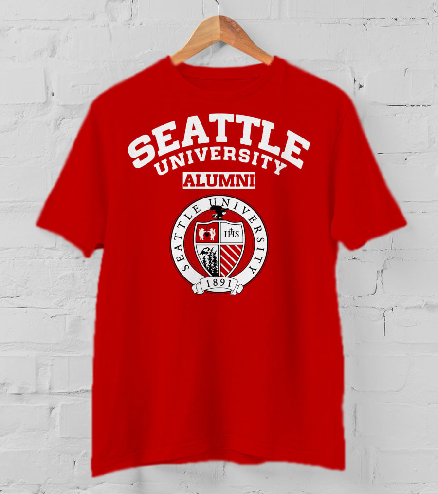 Seattle University Alumni 1891 Seal T-Shirt