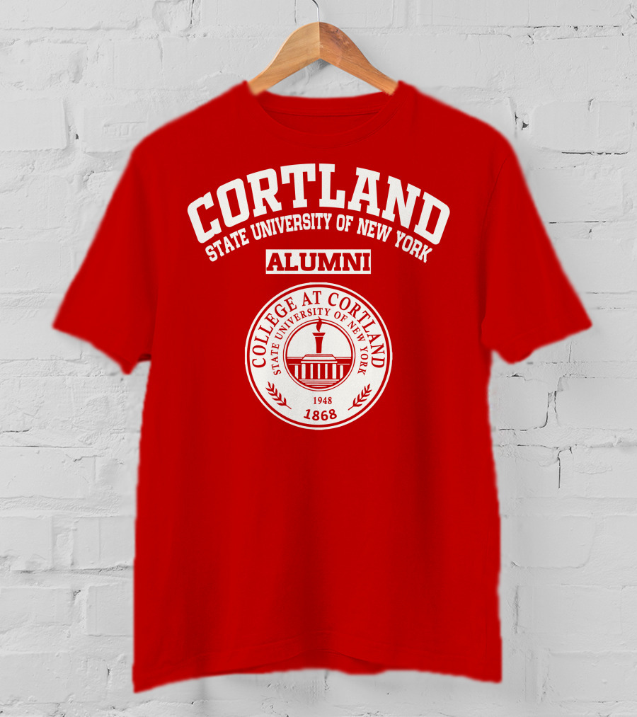 Cortland State University Of New York Alumni College At Cortland 1868 1948 T-Shirt