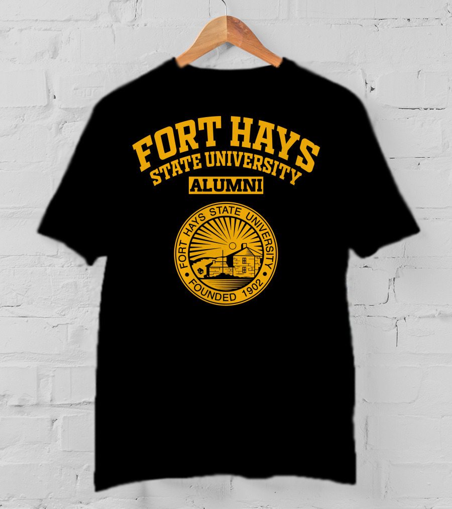 Fort Hays State University Alumni Seal Founded 1902 T-Shirt