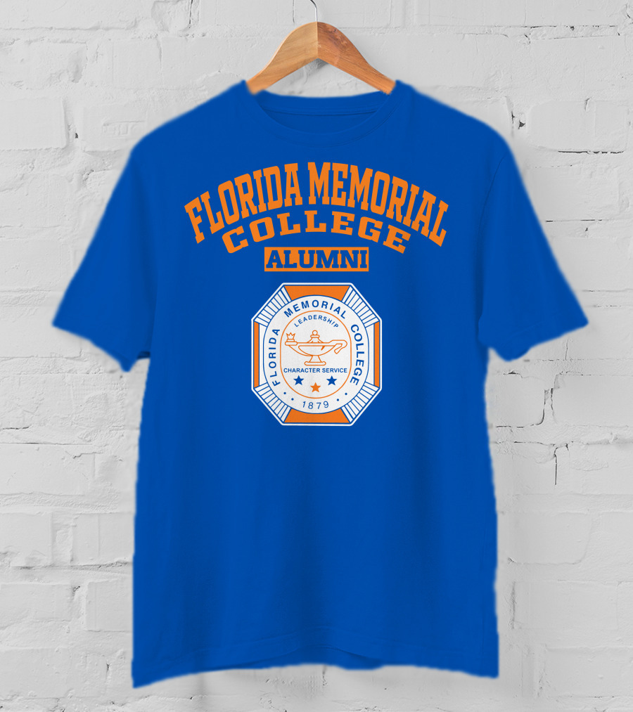 Florida Memorial College Alumni Leadership Character Service 1879 T-Shirt
