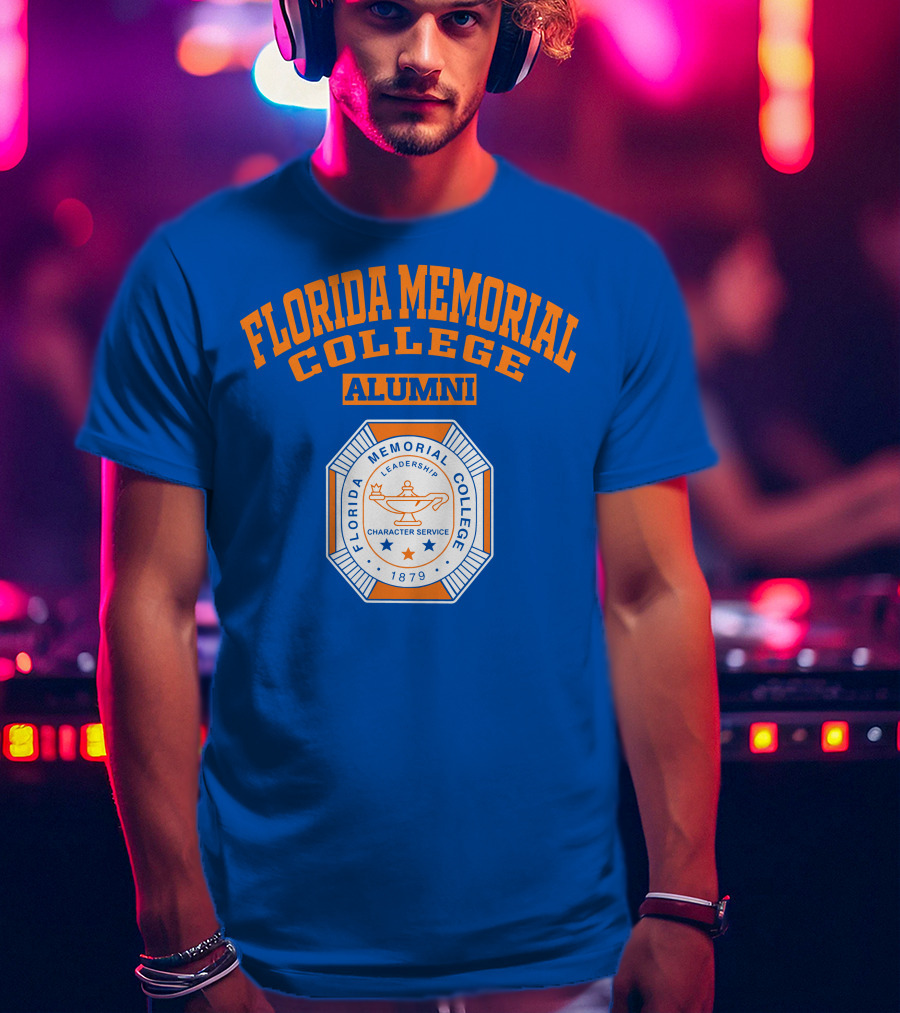 Florida Memorial College Alumni Leadership Character Service 1879 T-Shirt