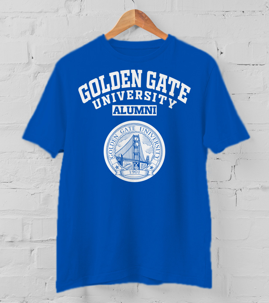 Golden Gate University Alumni 1901 Emblem T-Shirt