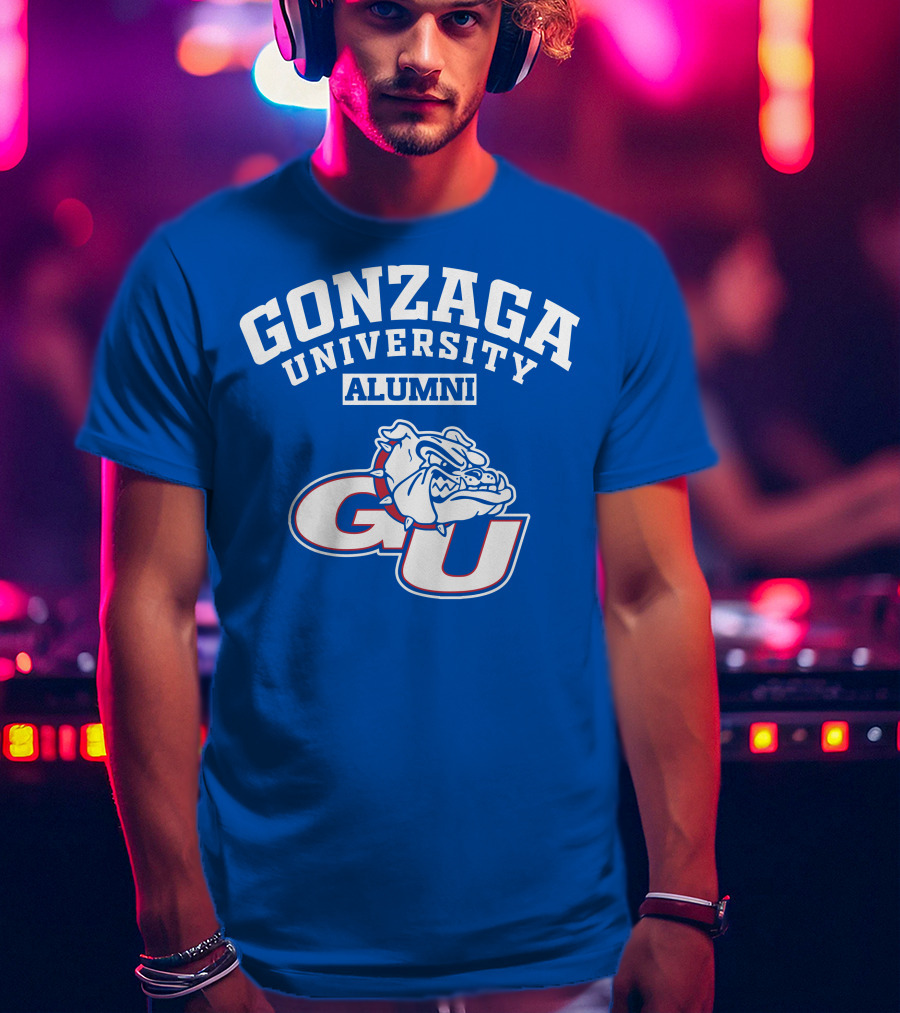 Gonzaga University Alumni Bulldog GU T-Shirt