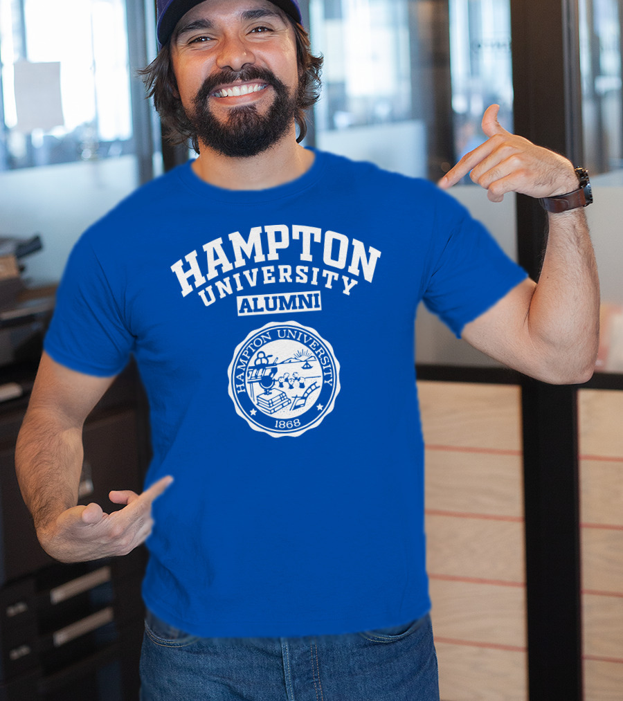 HAMPTON UNIVERSITY ALUMNI 1868 SEAL T-Shirt