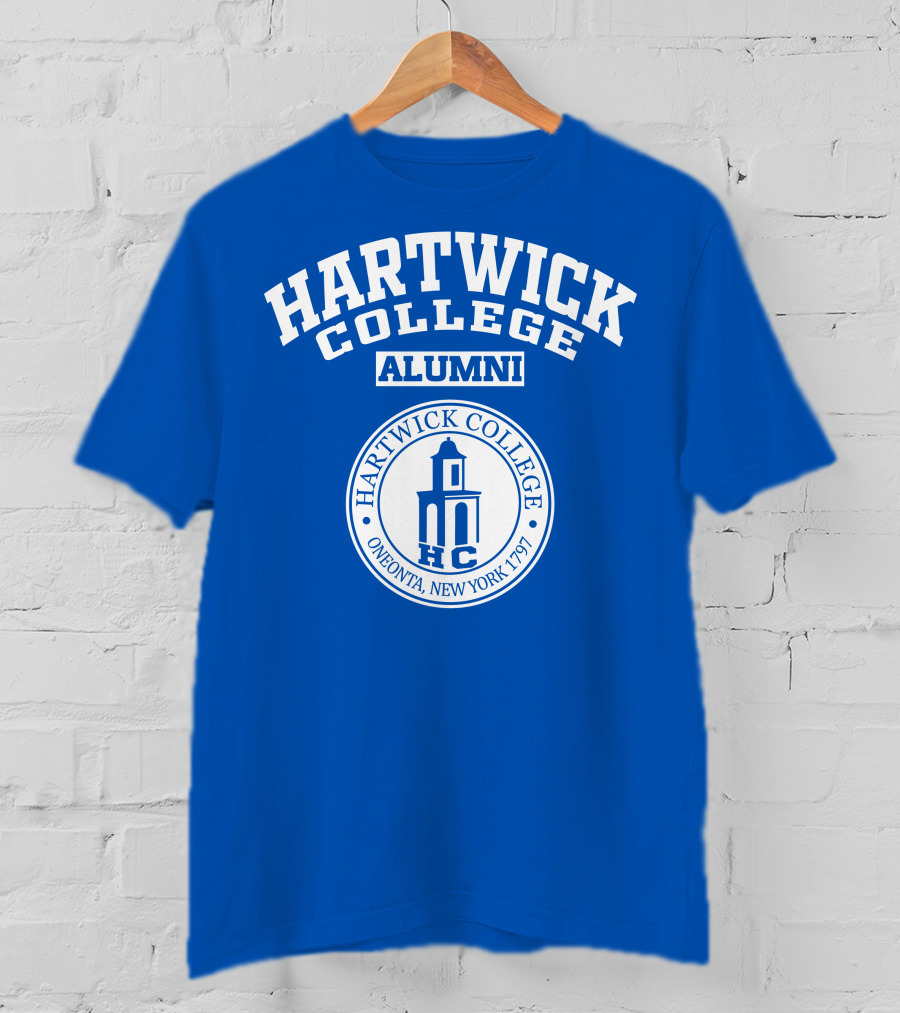 Hartwick College Alumni Oneonta New York 1797 HC T-Shirt