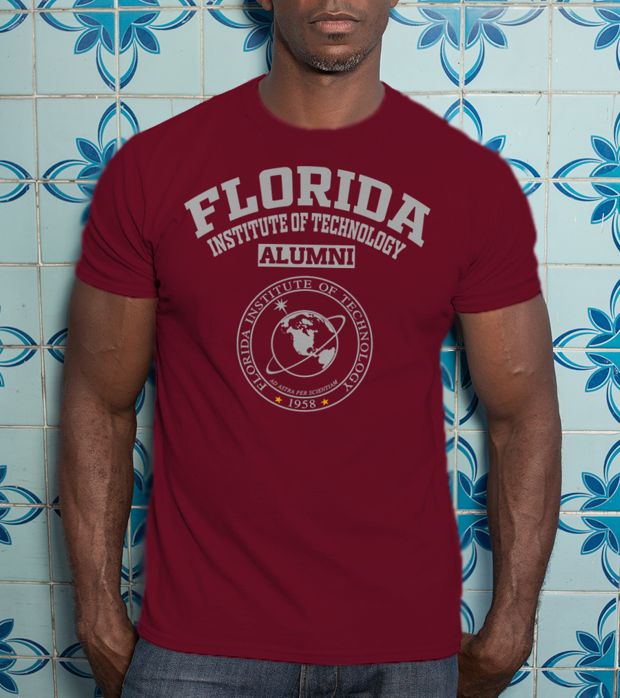 Florida Institute Of Technology Alumni Ad Astra Per Scientiam 1958 T-Shirt