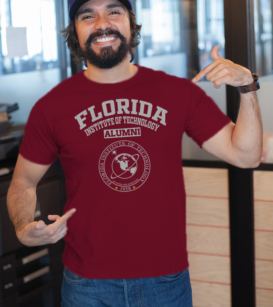 Florida Institute Of Technology Alumni Ad Astra Per Scientiam 1958 T-Shirt