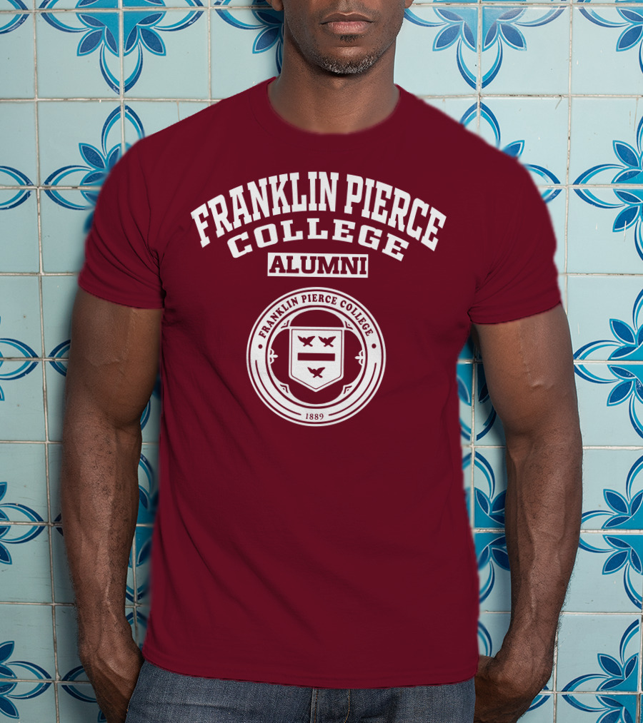 Franklin Pierce College Alumni 1889 Emblem T-Shirt