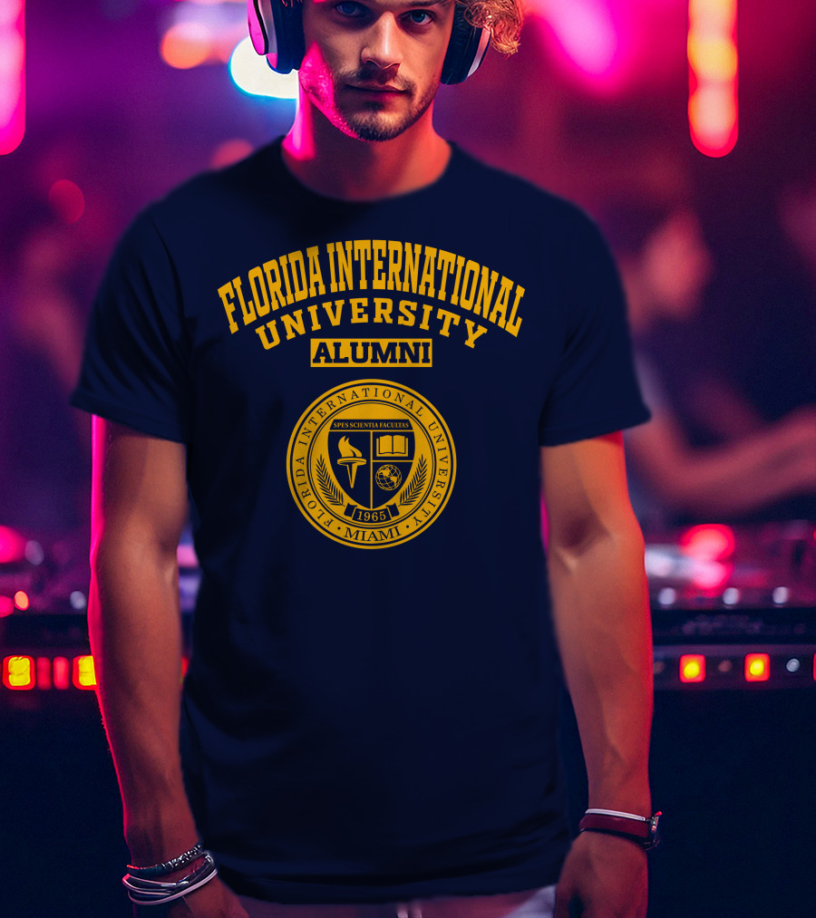 Florida International University Alumni Seal Miami 1965 T-Shirt