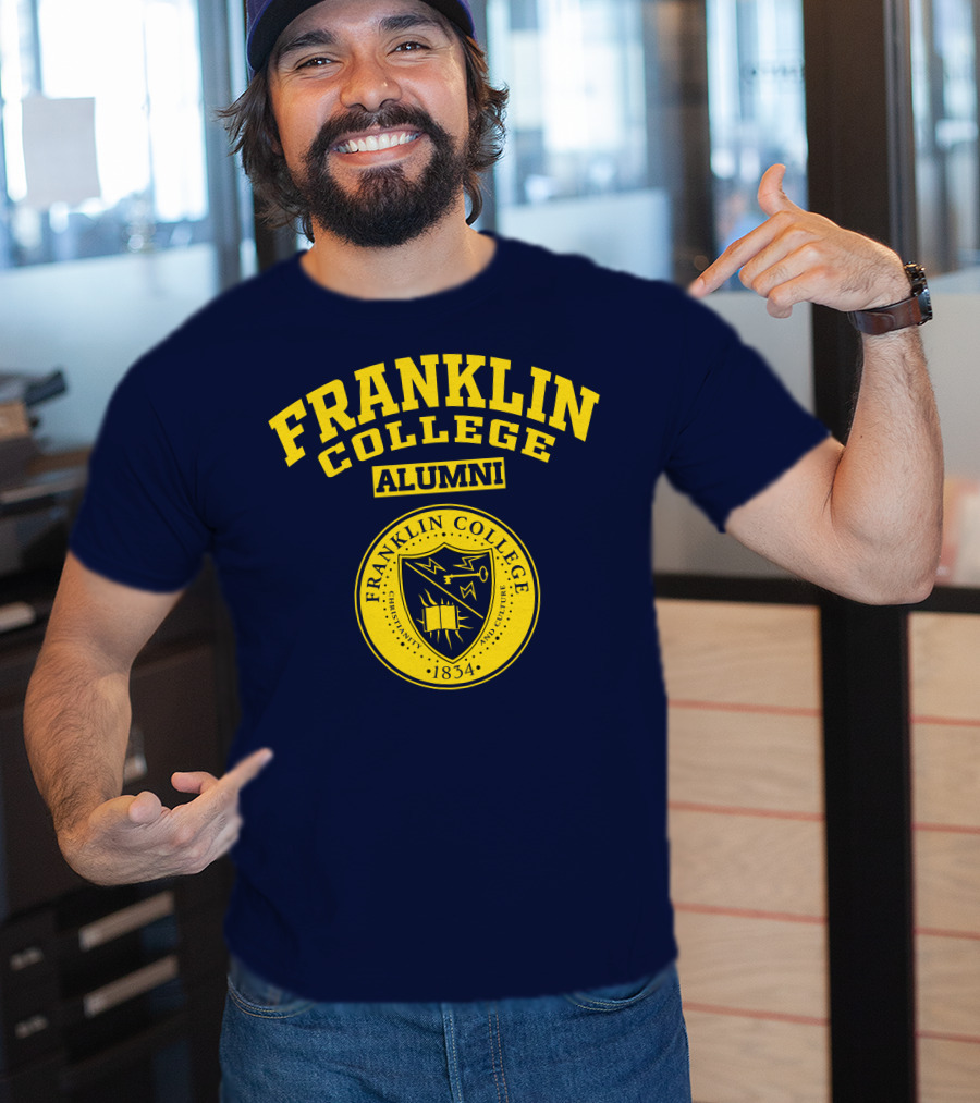 FRANKLIN COLLEGE ALUMNI ESTABLISHED 1834 SEAL T-Shirt