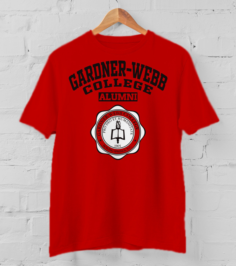 Gardner–Webb College Alumni Pro Deo Et Humanitate 1905 Boiling Springs N.c T-Shirt