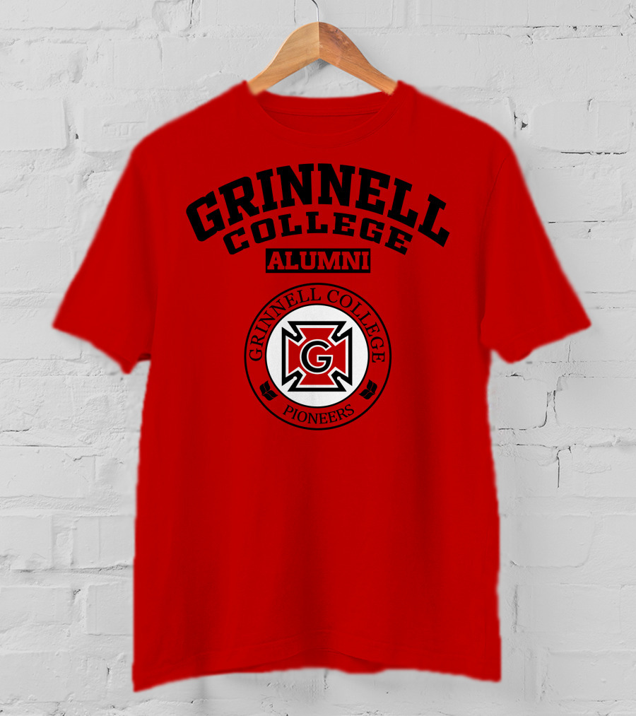 Grinnell College Alumni Pioneers Crest T-Shirt