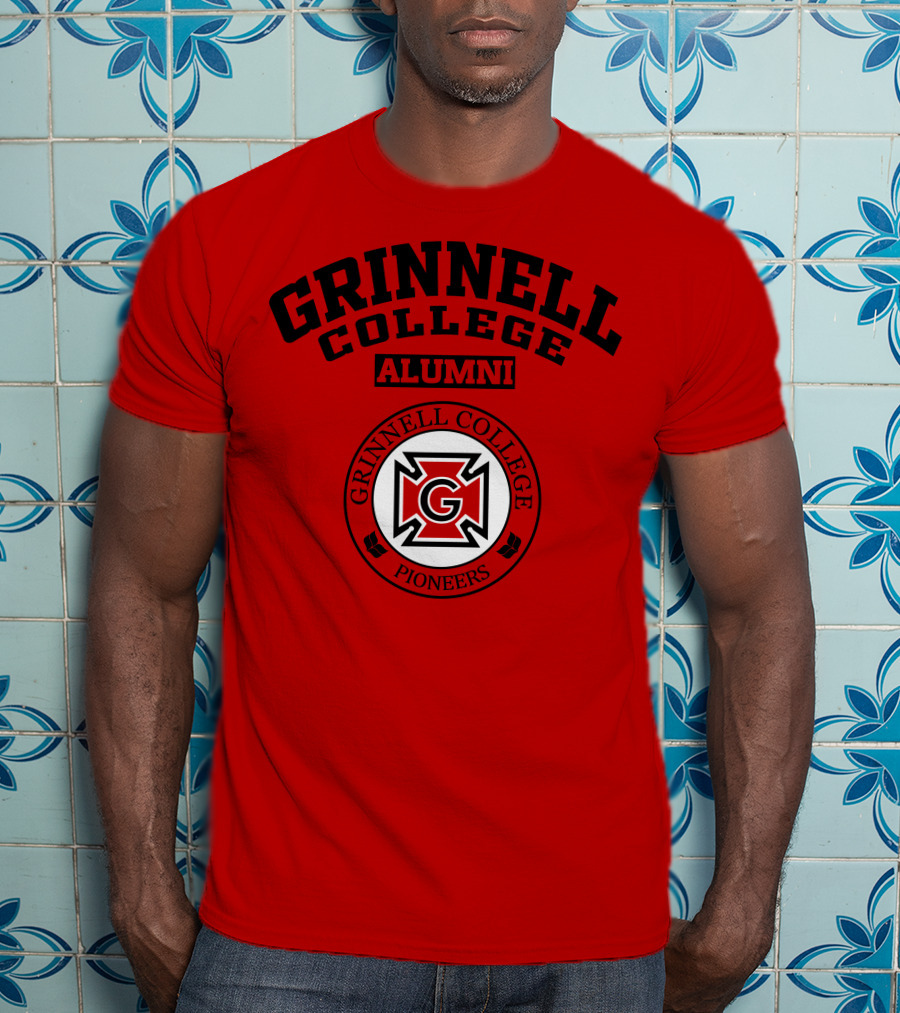 Grinnell College Alumni Pioneers Crest T-Shirt