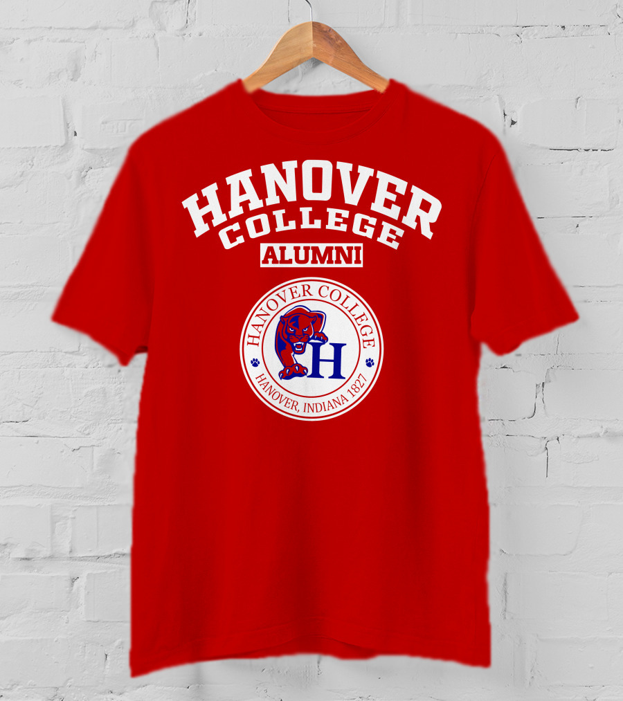 HANOVER COLLEGE ALUMNI HANOVER INDIANA 1827 PANTHER T-Shirt