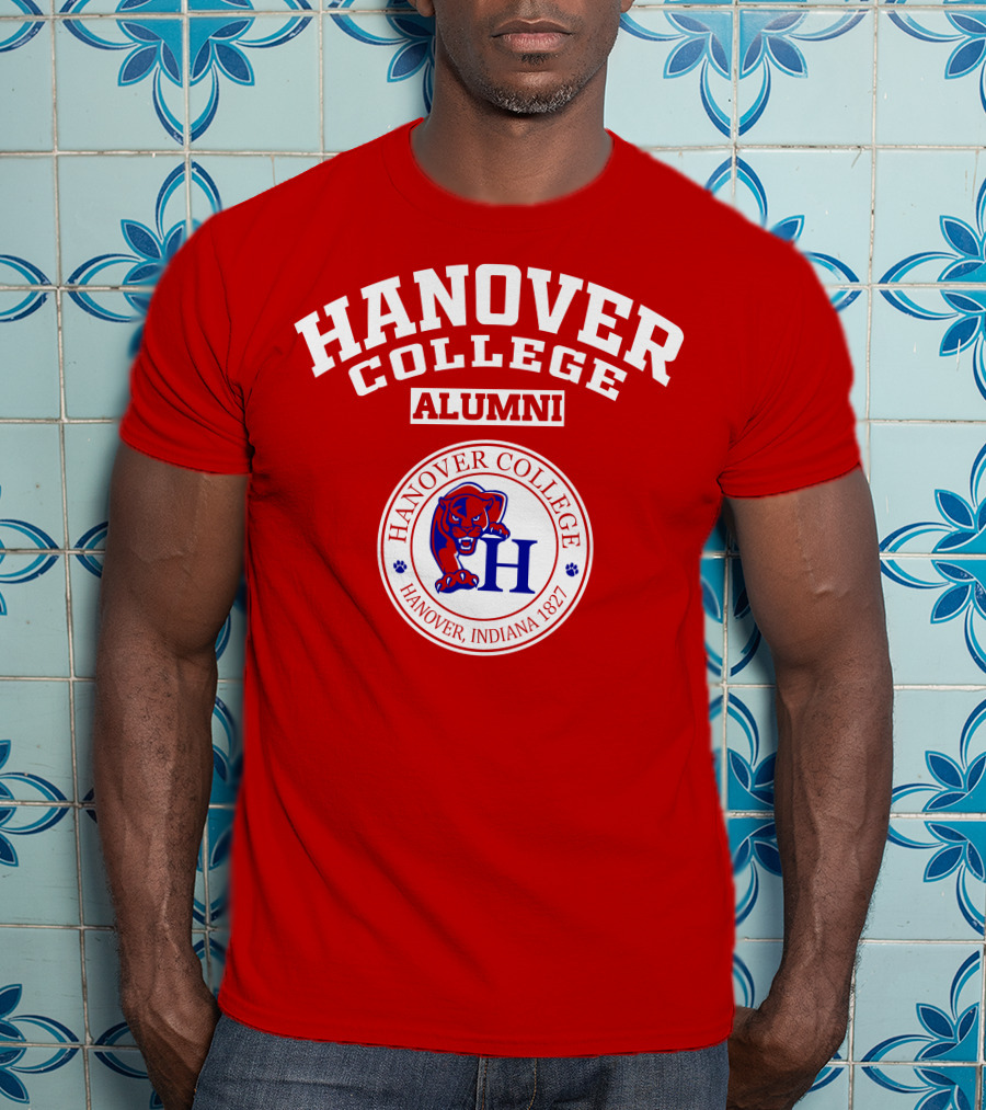 HANOVER COLLEGE ALUMNI HANOVER INDIANA 1827 PANTHER T-Shirt