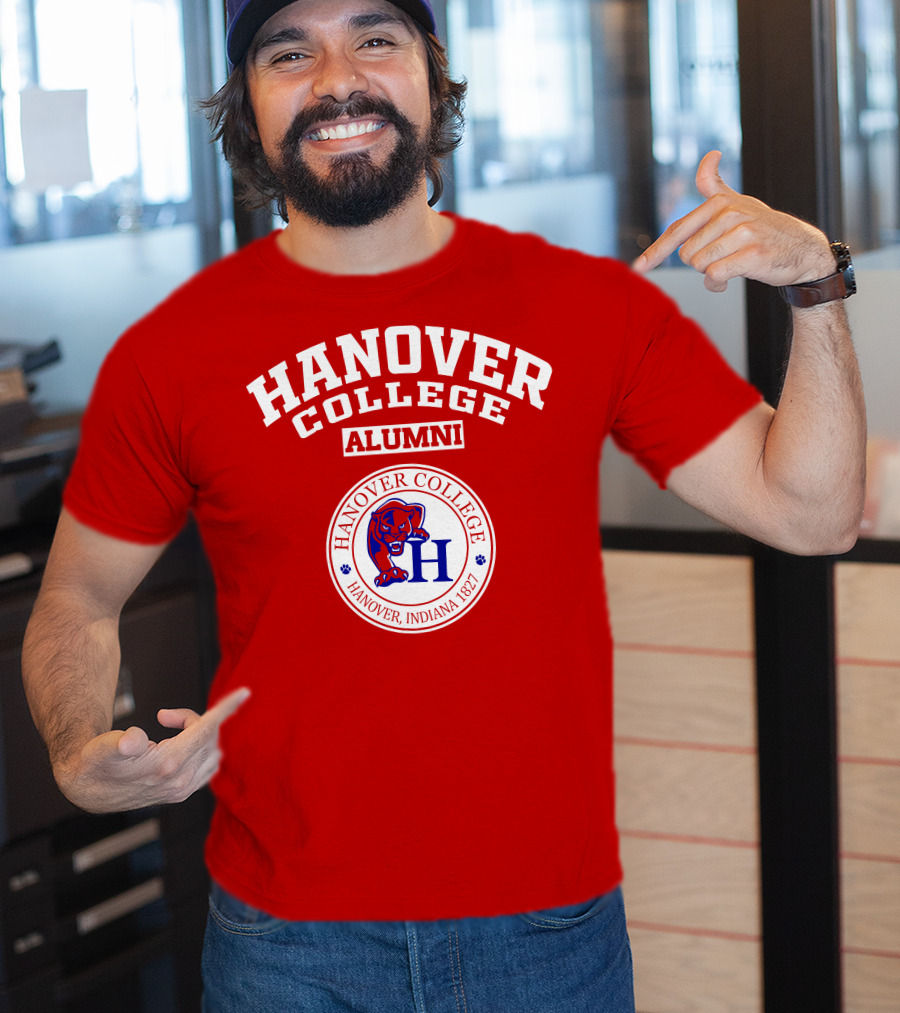 HANOVER COLLEGE ALUMNI HANOVER INDIANA 1827 PANTHER T-Shirt
