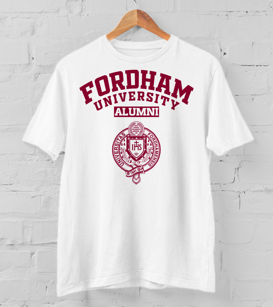 Fordham University Alumni Seal 1841 T-Shirt