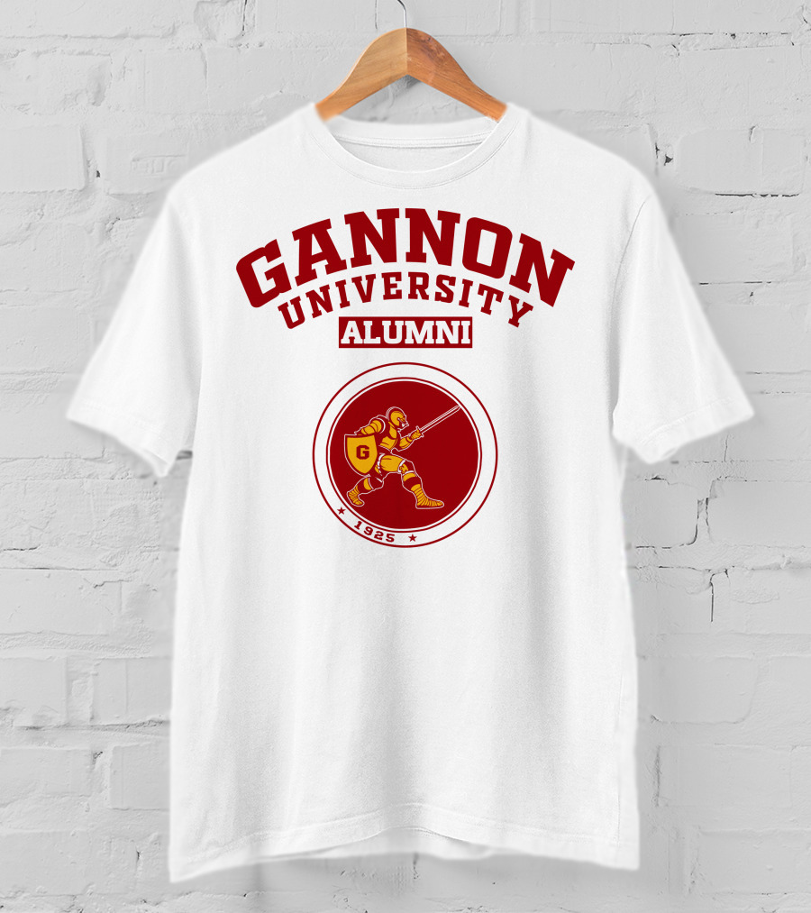 Gannon University Alumni 1925 Knight Emblem T-Shirt