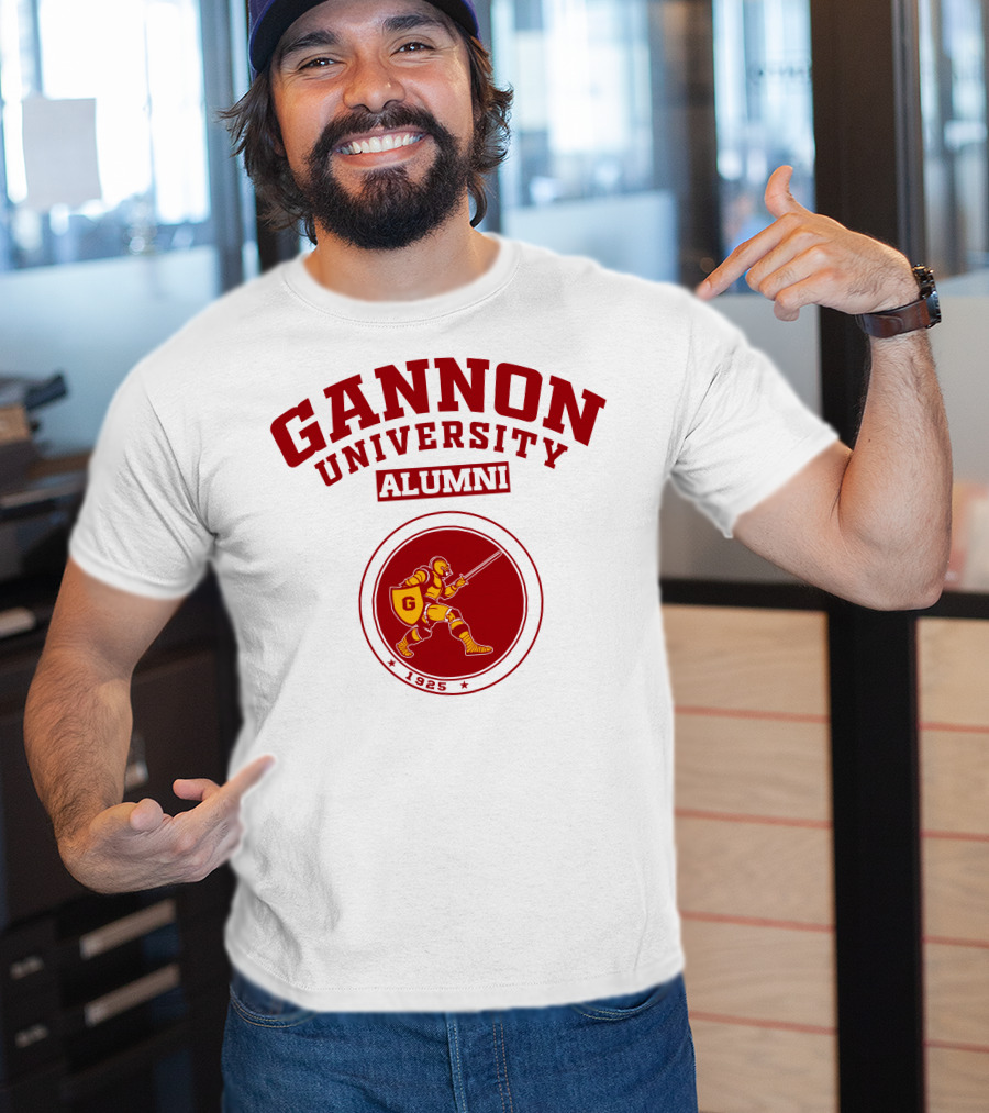 Gannon University Alumni 1925 Knight Emblem T-Shirt