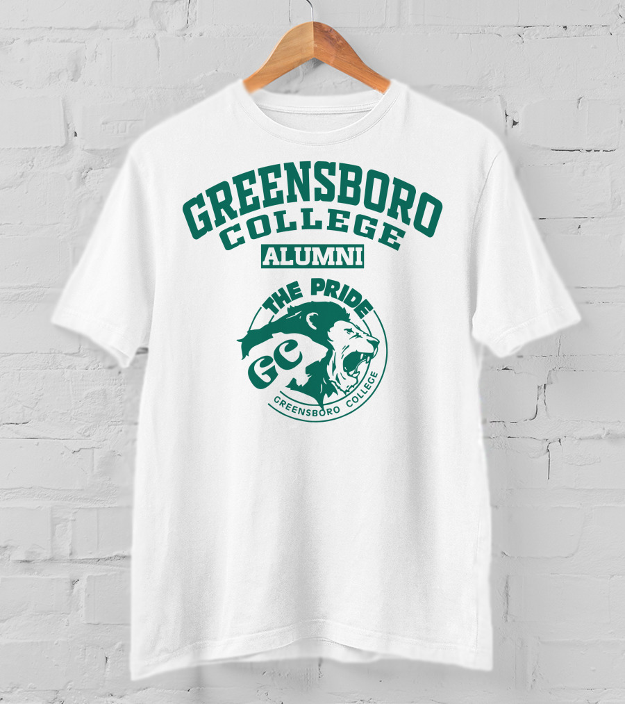 Greensboro College Alumni The Pride GC Lion Emblem T-Shirt