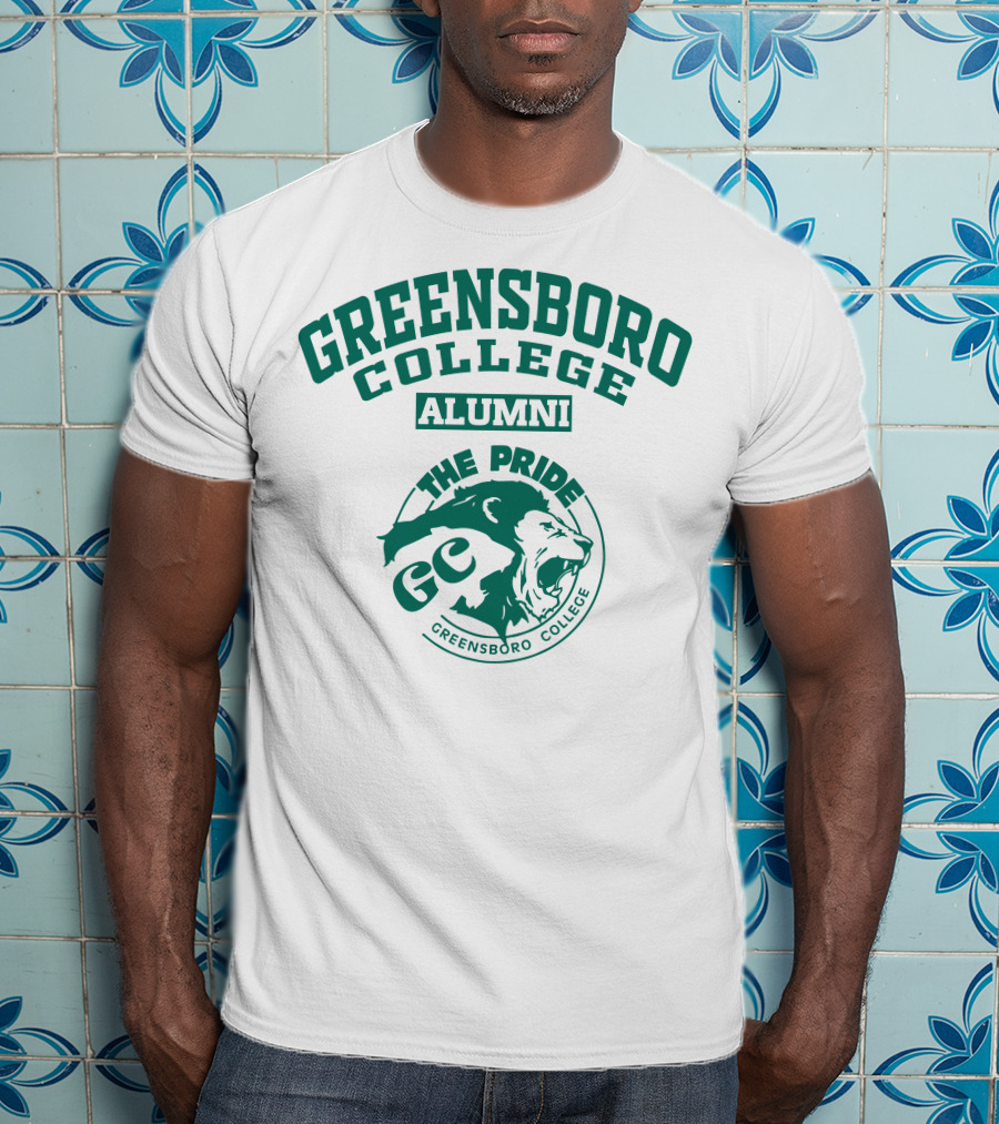 Greensboro College Alumni The Pride GC Lion Emblem T-Shirt