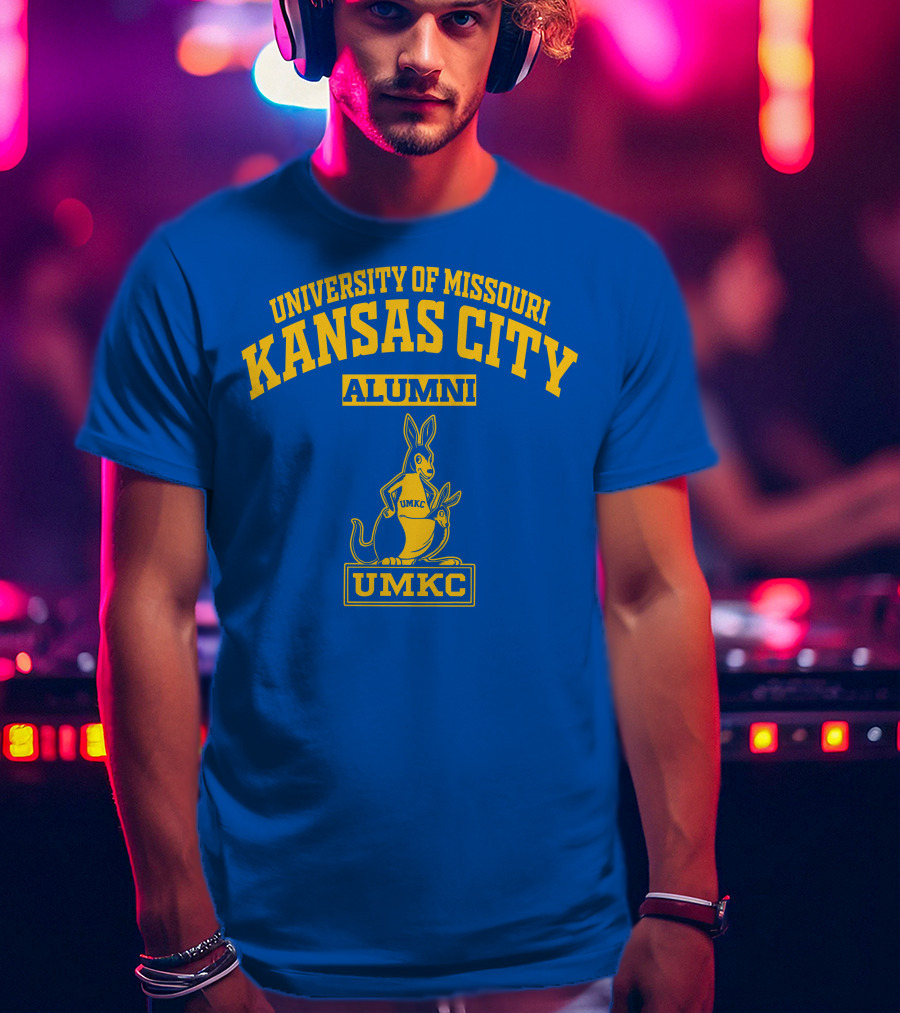 University Of Missouri Kansas City UMKC Alumni Kangaroo T-Shirt