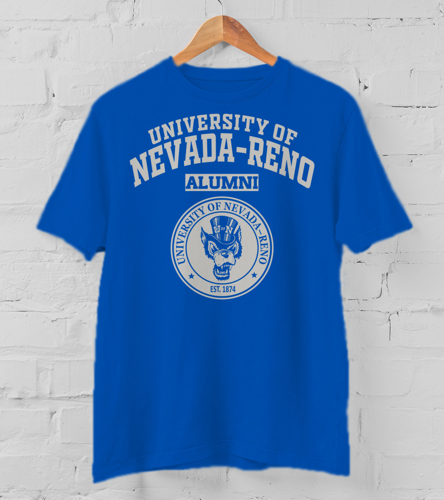 UNIVERSITY OF NEVADA–RENO ALUMNI EST. 1874 T-Shirt