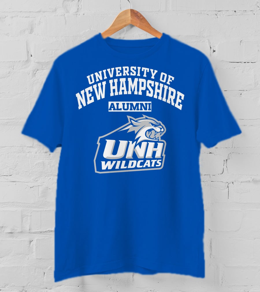 UNH Wildcats University Of New Hampshire Alumni T-Shirt