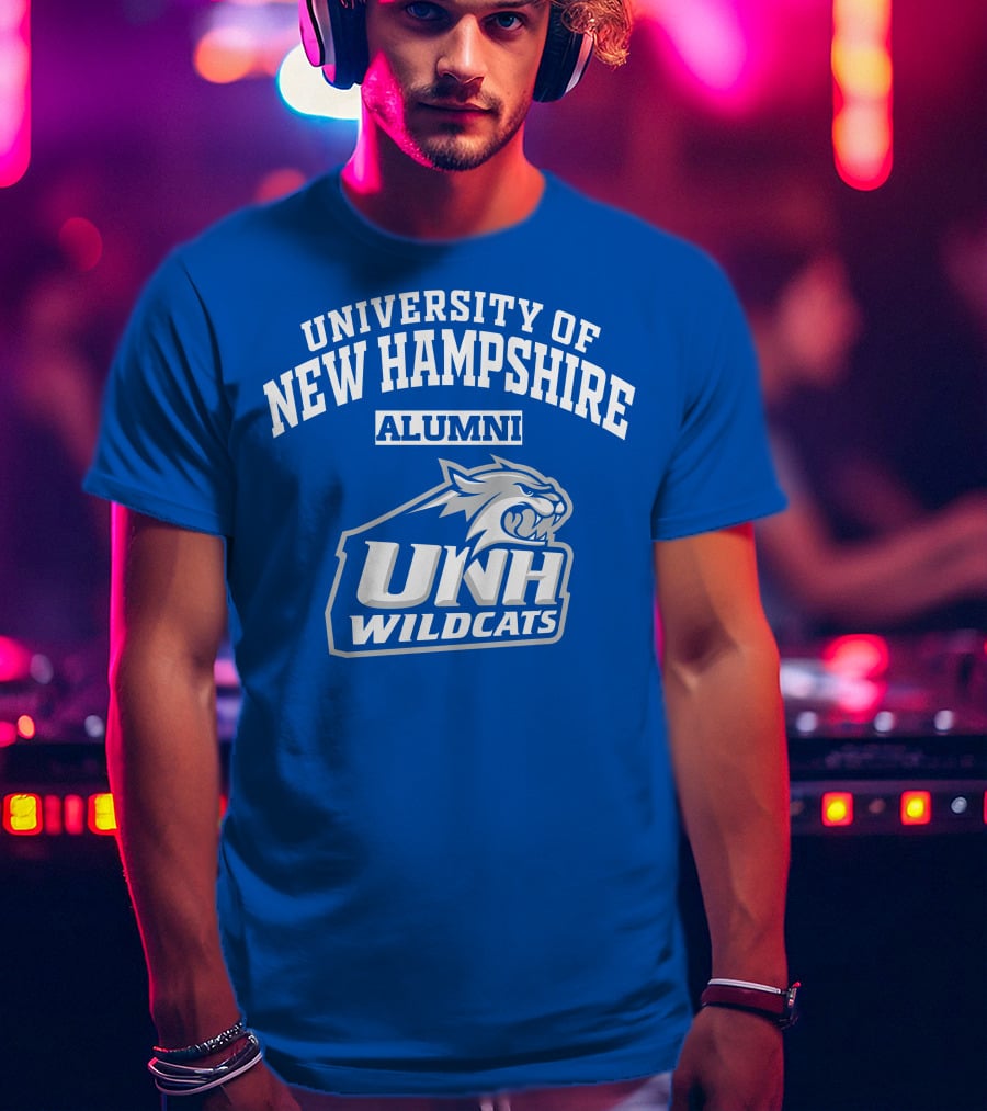 UNH Wildcats University Of New Hampshire Alumni T-Shirt
