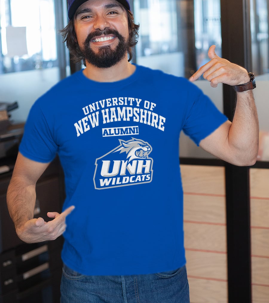 UNH Wildcats University Of New Hampshire Alumni T-Shirt