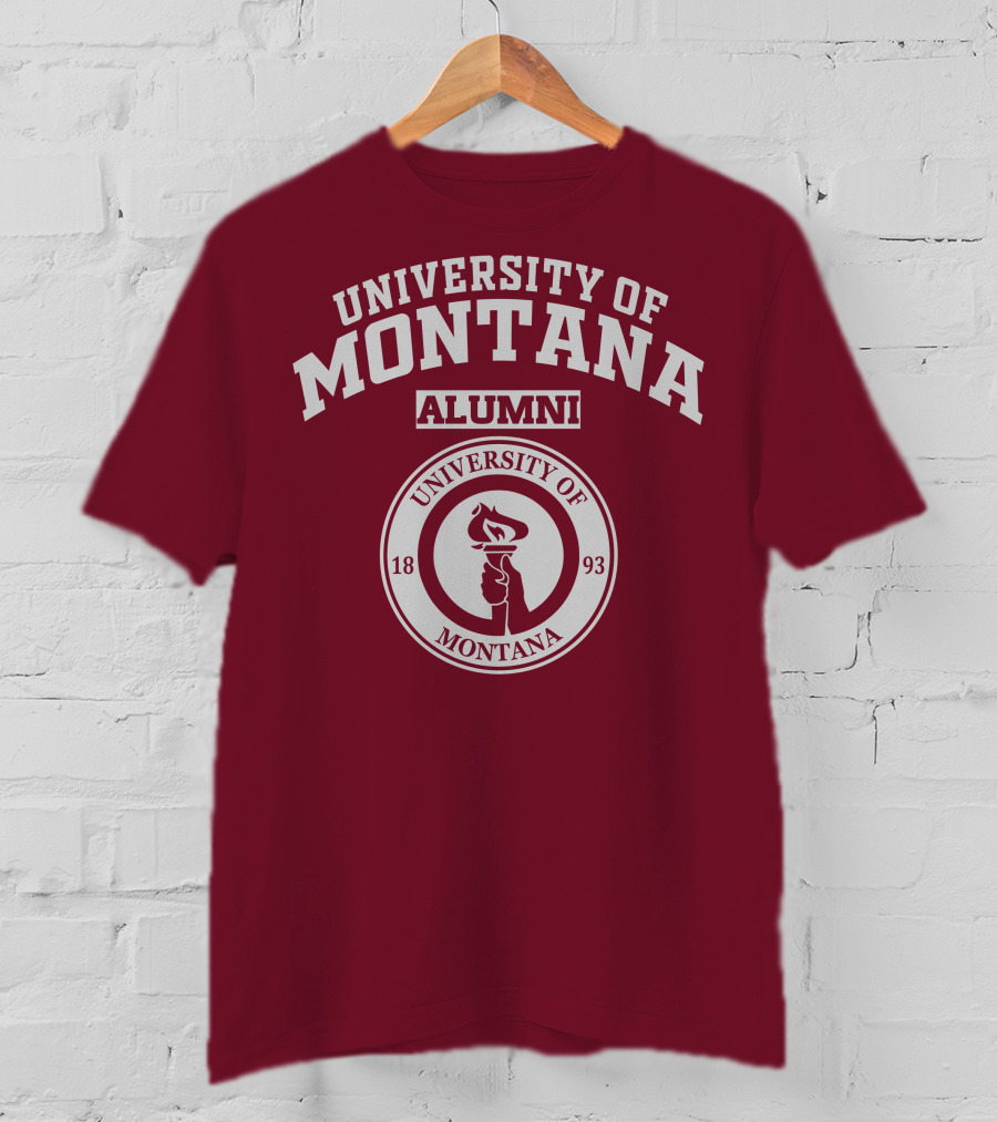 UNIVERSITY OF MONTANA ALUMNI 1893 T-Shirt