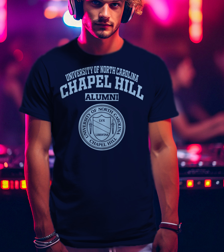 University Of North Carolina Chapel Hill Alumni Seal LVX Libertas T-Shirt
