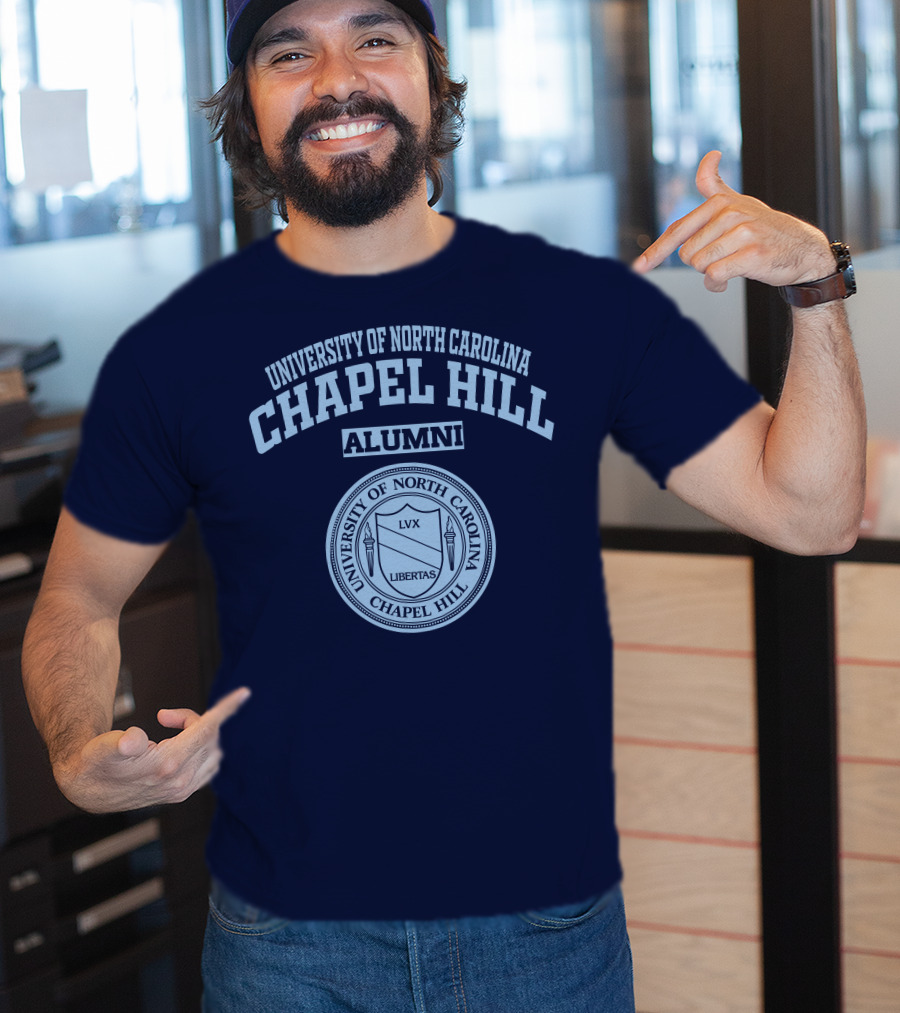 University Of North Carolina Chapel Hill Alumni Seal LVX Libertas T-Shirt