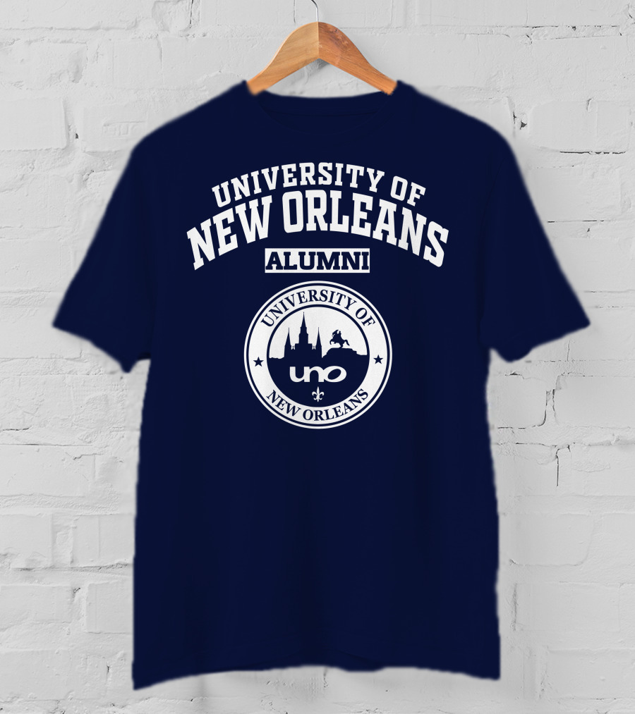 UNIVERSITY OF NEW ORLEANS ALUMNI UNO Seal T-Shirt
