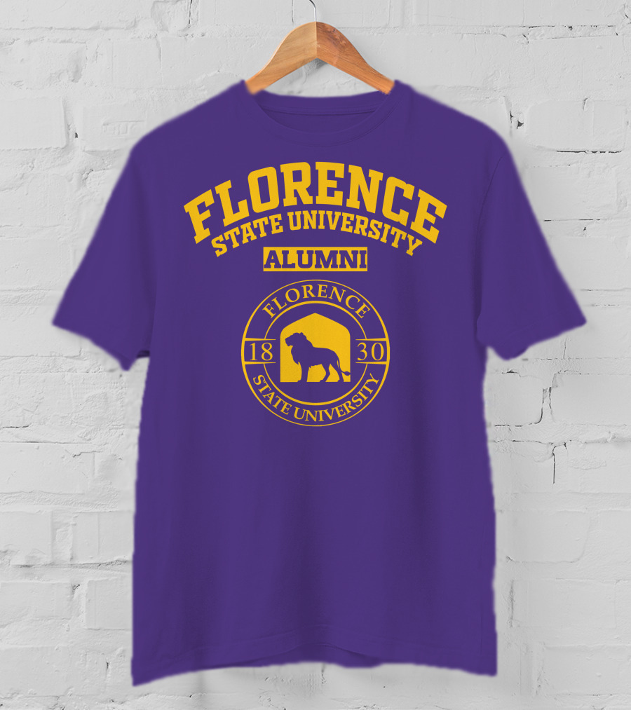 Florence State University Alumni 1830 Lion T-Shirt
