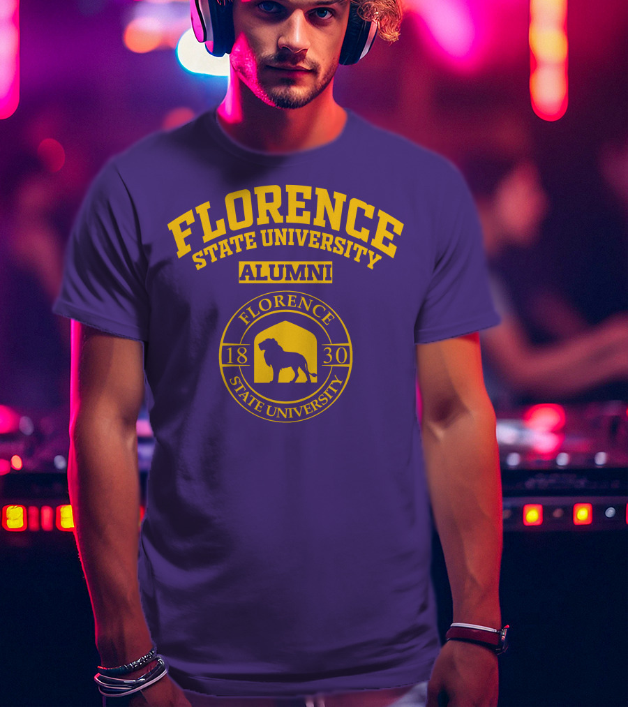 Florence State University Alumni 1830 Lion T-Shirt