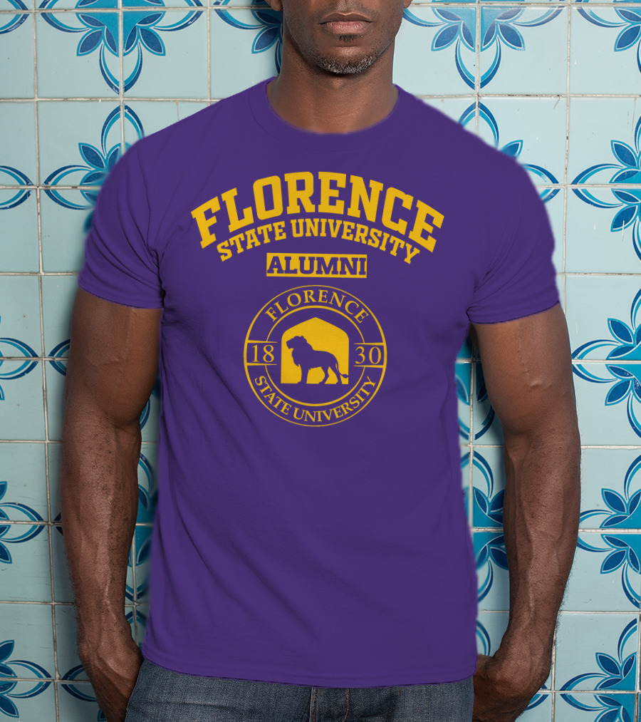 Florence State University Alumni 1830 Lion T-Shirt