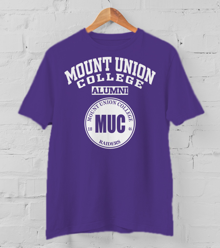 MUC Mount Union College Alumni Raiders 1846 T-Shirt