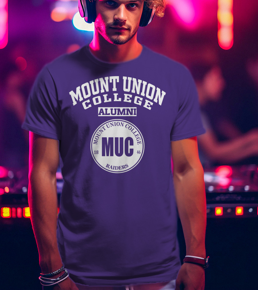 MUC Mount Union College Alumni Raiders 1846 T-Shirt