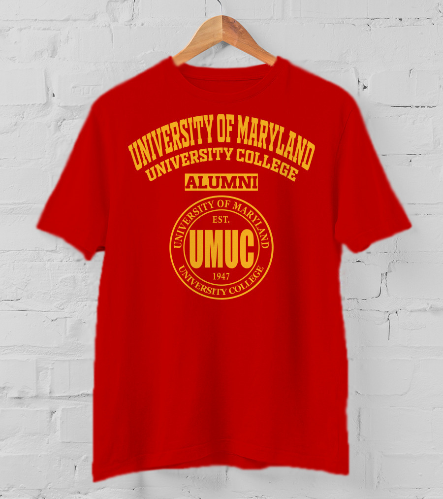 University Of Maryland University College Alumni UMUC 1947 T-Shirt