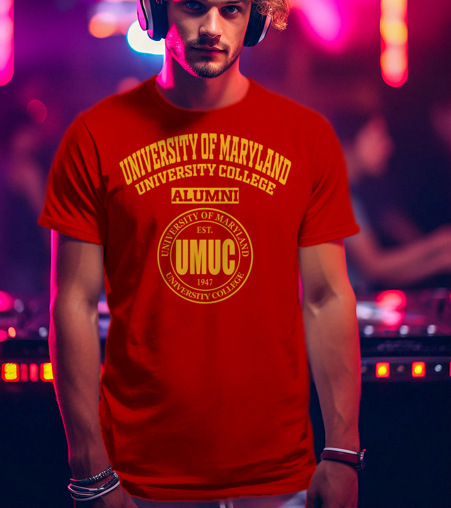 University Of Maryland University College Alumni UMUC 1947 T-Shirt