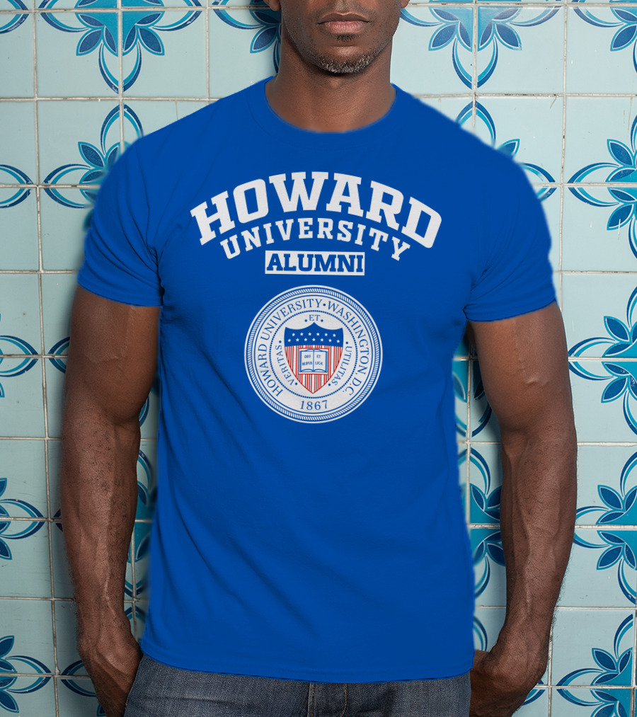 Howard University Alumni 1867 Washington D.C. Veritas Et Utilitas Seal T-Shirt