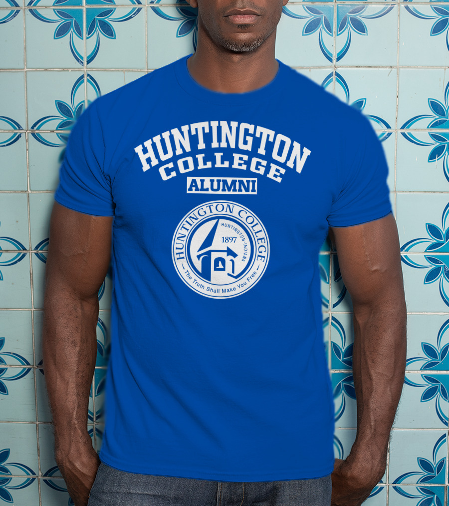 Huntington College Alumni 1897 Huntington Indiana The Truth Shall Make You Free T-Shirt