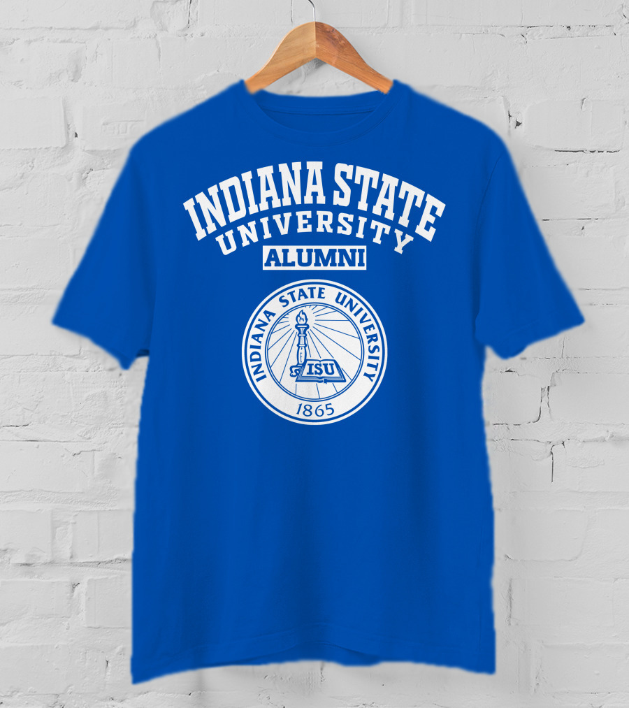 Indiana State University Alumni Seal 1865 T-Shirt