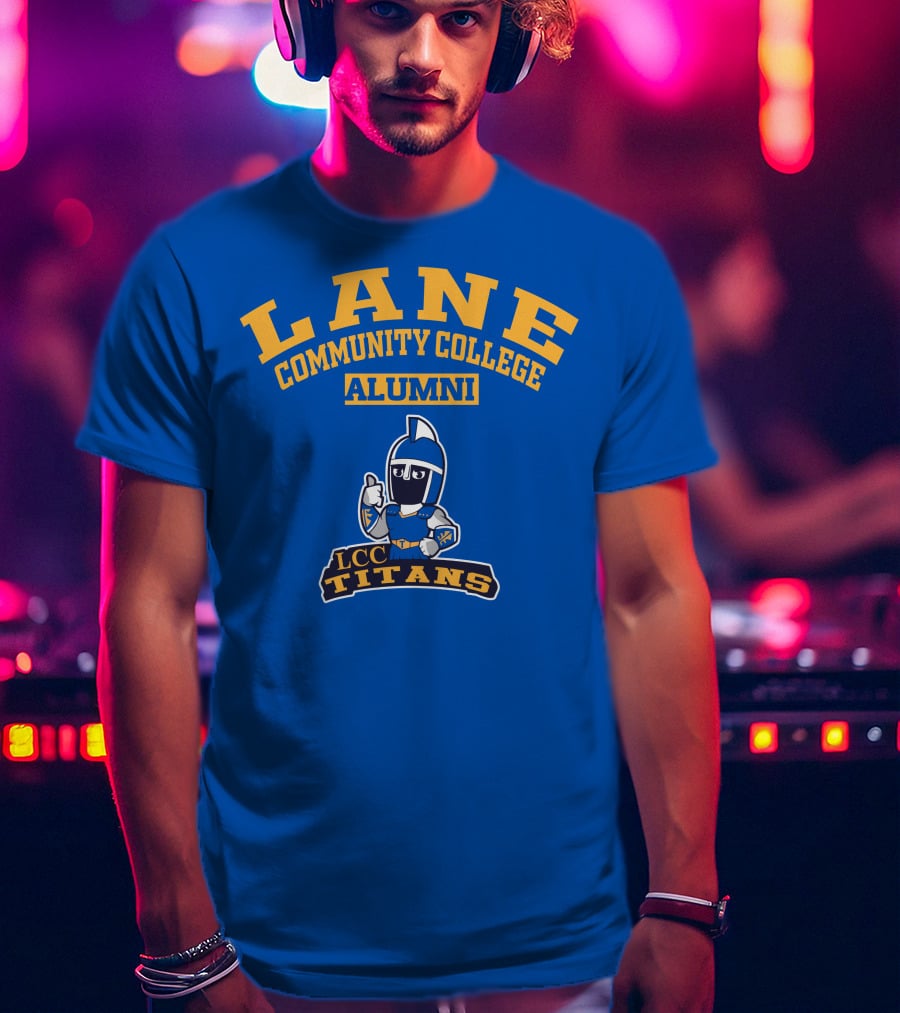 Lane Community College LCC Titans Alumni T-Shirt