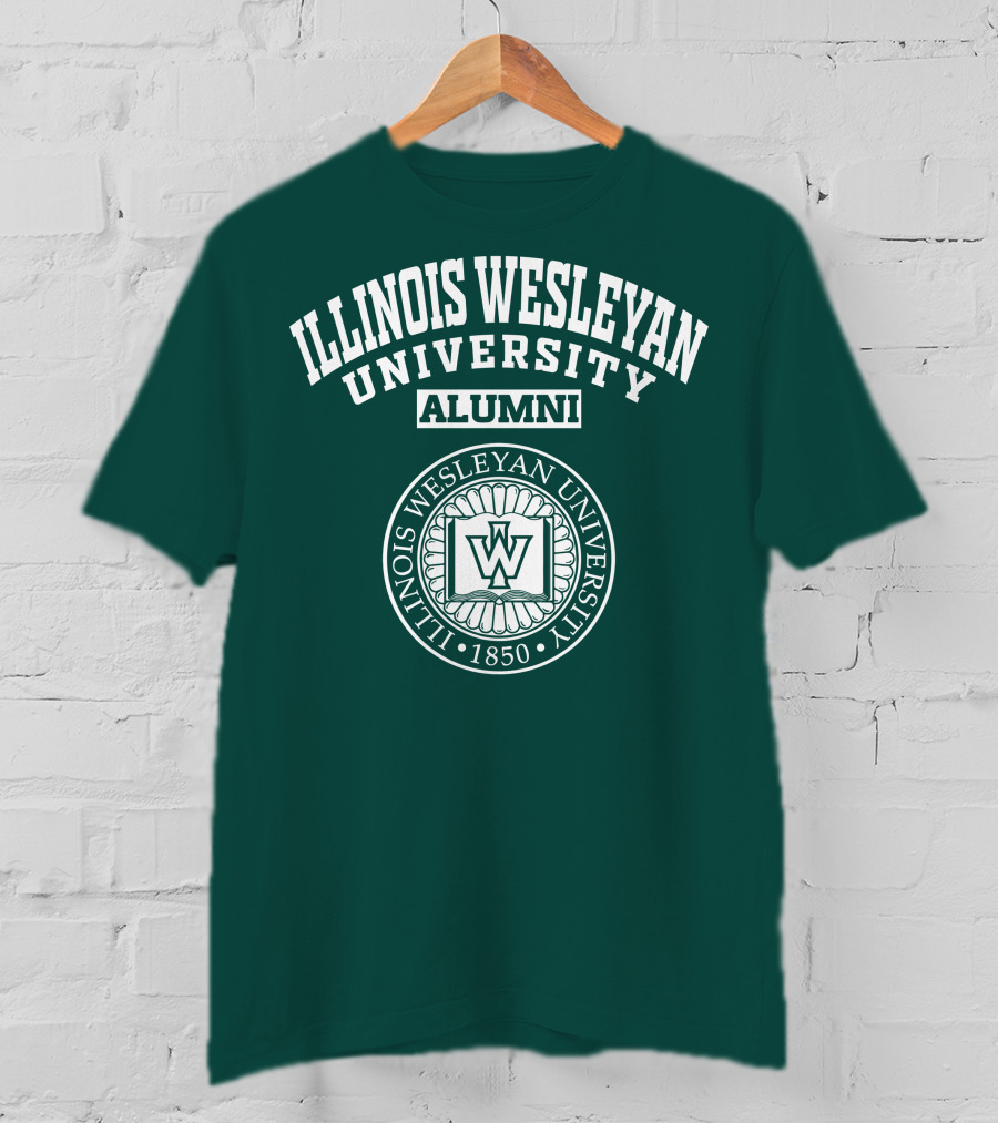 Illinois Wesleyan University Alumni 1850 Seal T-Shirt