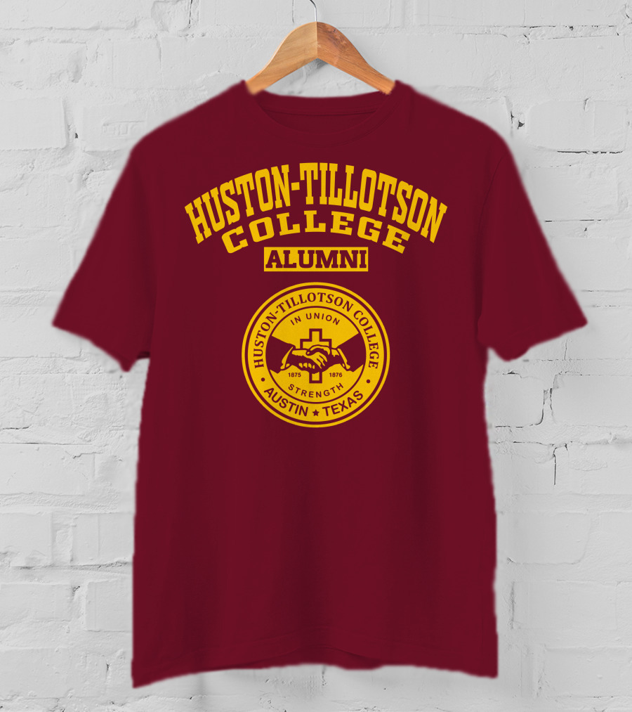 Huston-Tillotson College Alumni Austin Texas In Union Strength T-Shirt