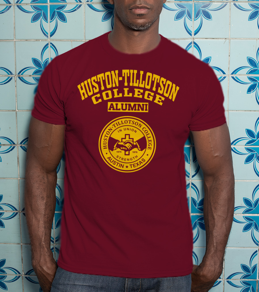 Huston-Tillotson College Alumni Austin Texas In Union Strength T-Shirt