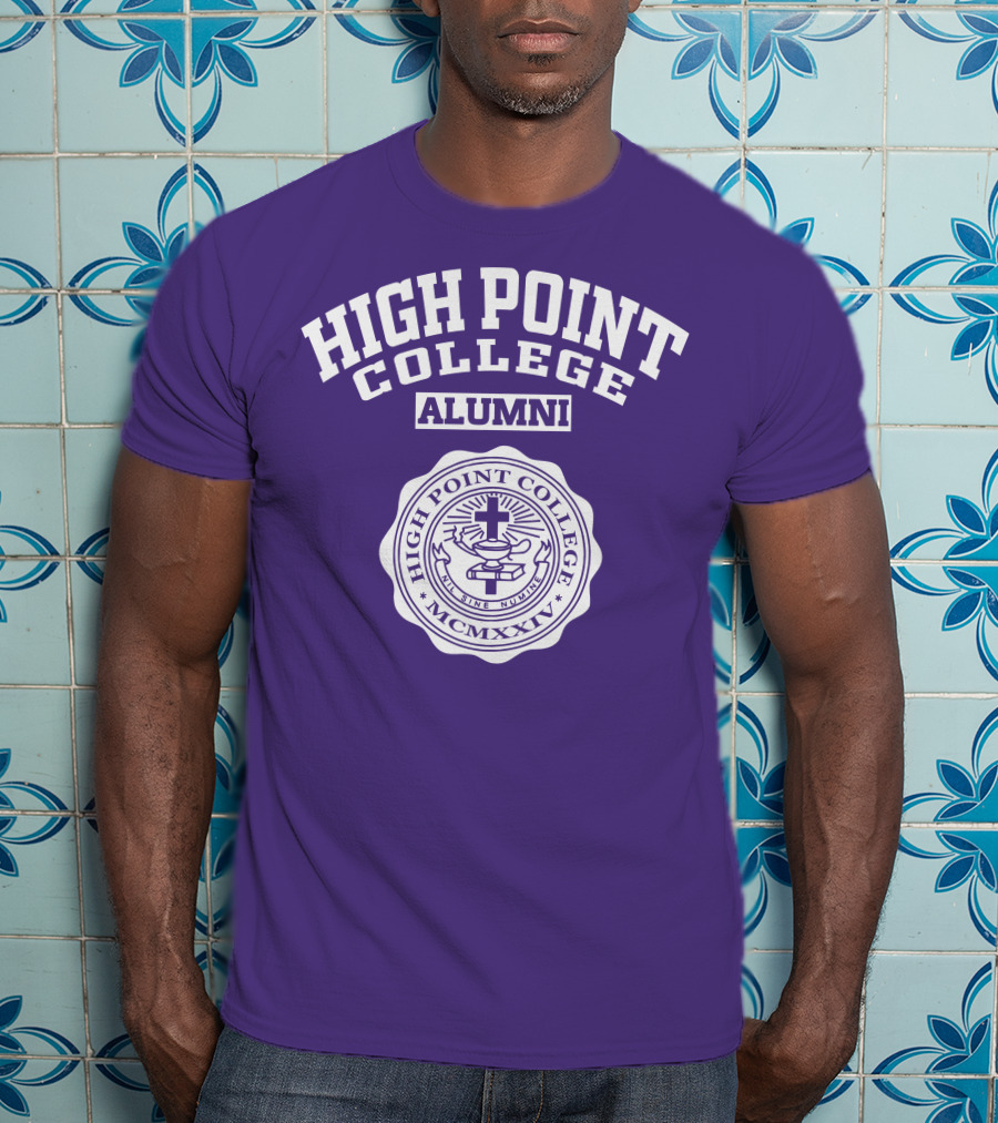 High Point College Alumni MCMXXIV Seal T-Shirt