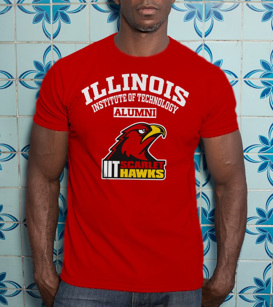 Illinois Institute Of Technology Alumni Iit Scarlet Hawks T-Shirt
